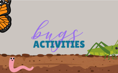 Bugs Toddler/PreK/TK Art Projects